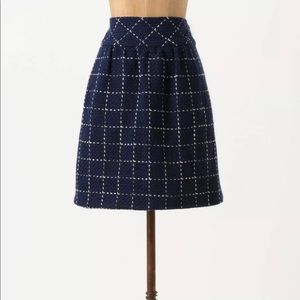 Anthropologie Converging Bits Skirt